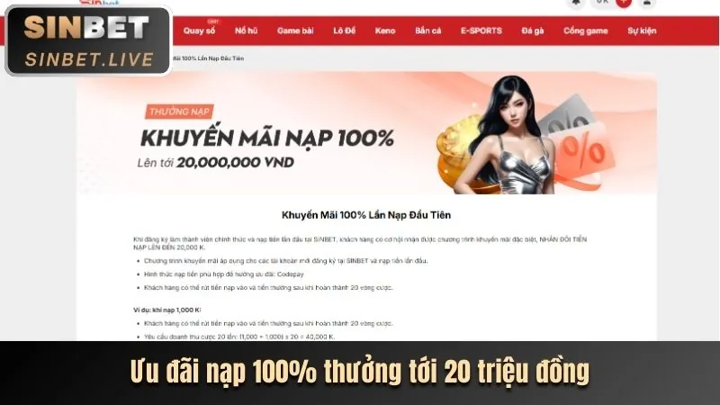 Điền thông tin đăng ký tài khoản 8live